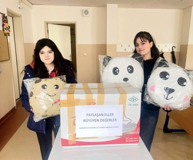 Çermik ve Kayseri arasında gönül köprüsü: Mesleki eğitim öğrencilerinden paylaşma projesi