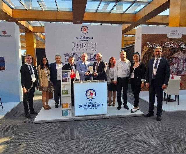 Denizli Büyükşehir, 4. TÜRSAB Turizm Kongresi’nde kentin turizm vizyonunu Antalya’da tanıttı