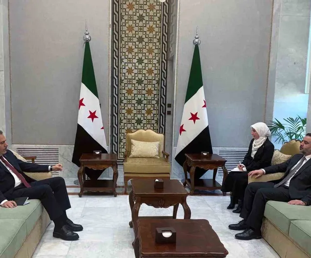 Dışişleri Bakanı Hakan Fidan, Şam'da Suriye Dışişleri Bakanı Esad Hasan Şeybani ile Görüştü