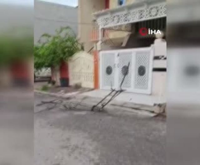 Erbil'de iki İHA düştü: Karzian'da bir eve isabet etti, can kaybı yok