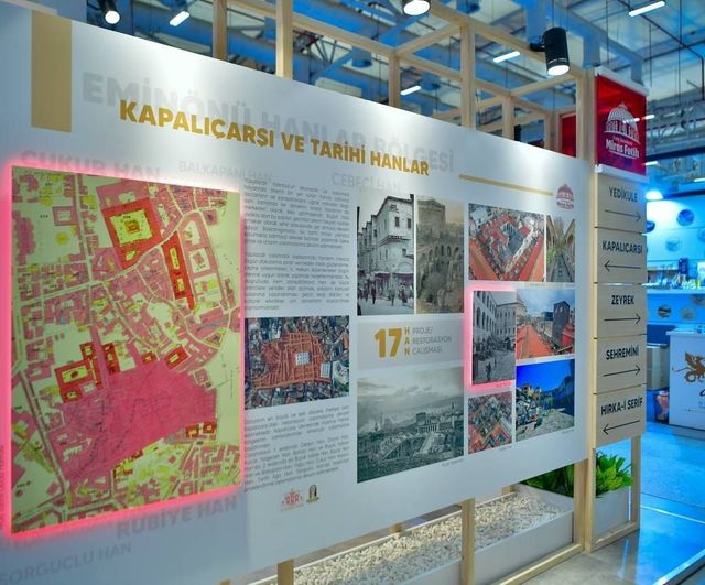 Fatih Belediyesi, 9. Heritage İstanbul Fuarı'nda Kültürel Miras Çalışmalarını Tanıttı