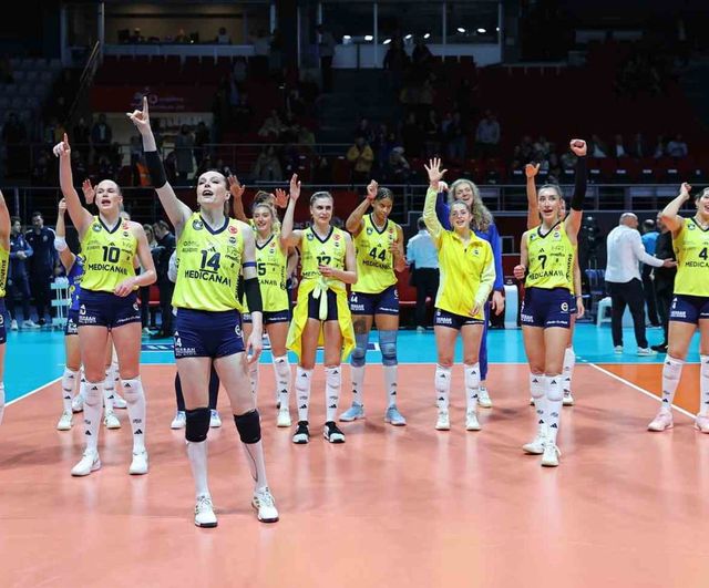 Fenerbahçe Medicana, Sultanlar Ligi'nde üst üste 6. kez finale çıktı