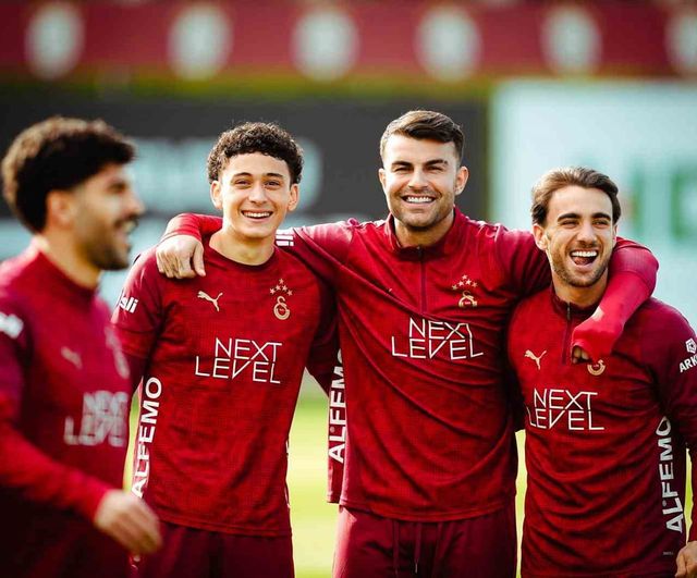 Galatasaray, Kocaelispor maçı hazırlıklarını Metin Oktay Tesisleri'nde tamamladı