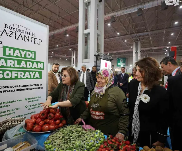 Gaziantep Büyükşehir, 16'ncı GAPTARIM Fuarı'nda tarımsal desteklerini ve projelerini tanıttı