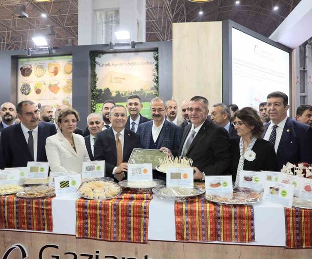 Gaziantep'in coğrafi işaretli lezzetleri 16. GAPTARIM'da ziyaretçilerle buluştu