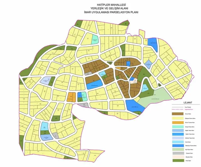 Gebze'de Hatipler Mahallesi’nde 43 hektarlık imar uygulaması tamamlandı