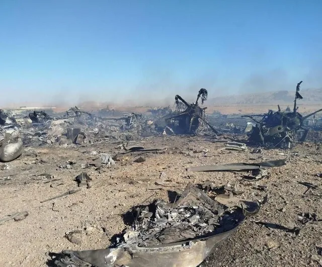 İran DMO: İsfahan’ın güneyinde bir Amerikan C-130 Hercules uçağı düşürüldü