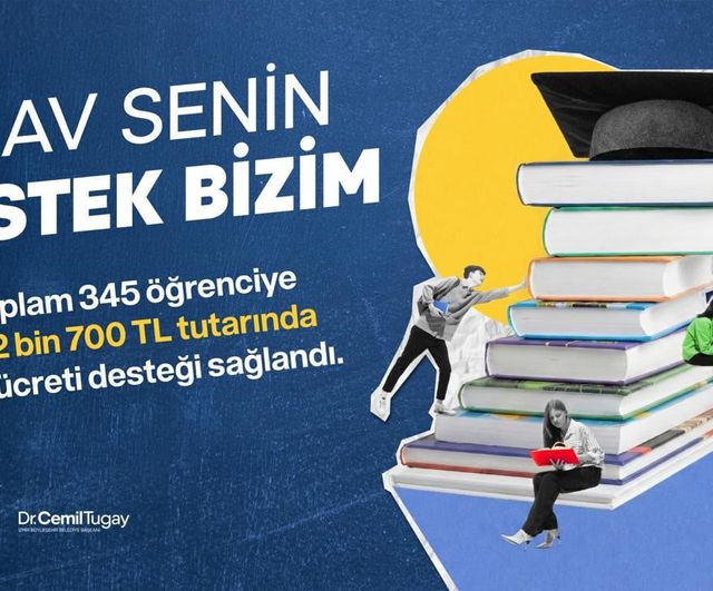 İzmir Büyükşehir’den YKS ücreti desteği: 345 öğrenciye 462 bin 700 TL