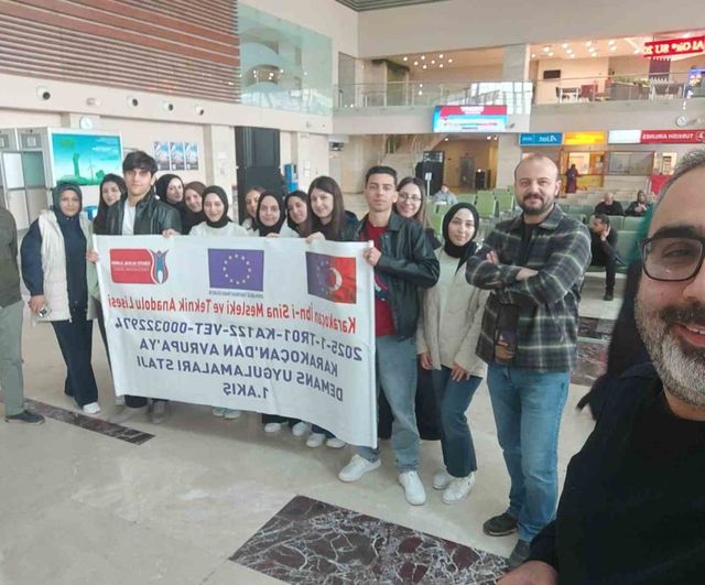 Karakoçanlı öğrenciler Avrupa'da demans stajını sürdürüyor