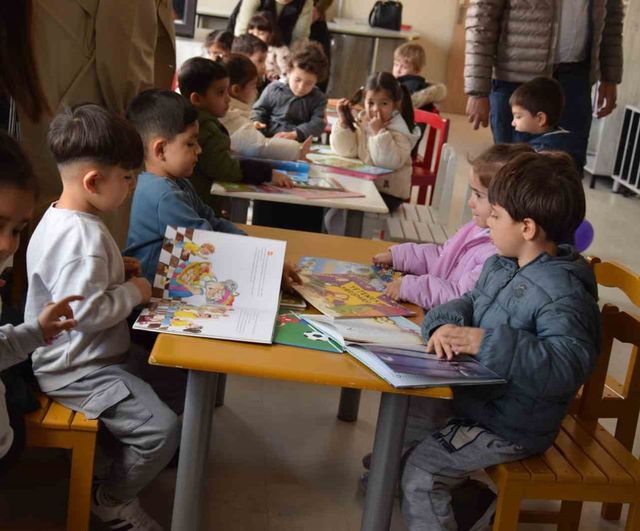 Karapınar'da Kütüphane Haftası etkinlikleri yoğun katılımla başladı