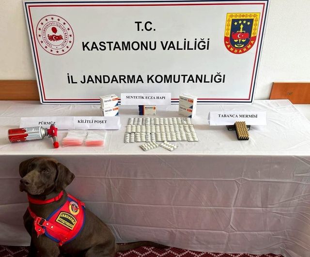 Kastamonu'da jandarma uyuşturucu operasyonu: M.D. tutuklandı