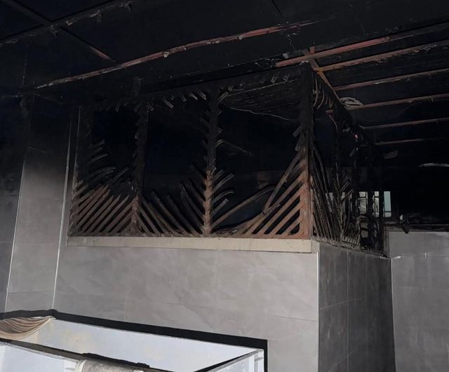 Kırıkhan'da yanan ekmek fırını kullanılmaz hale geldi