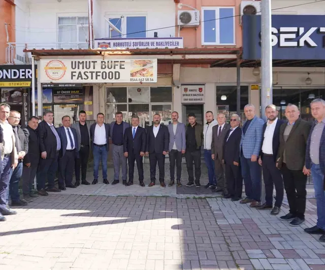 Mehmet Ali Alkan, AESOB Başkanlık Seçimlerinde Çalışmalara Korkuteli’den Başladı