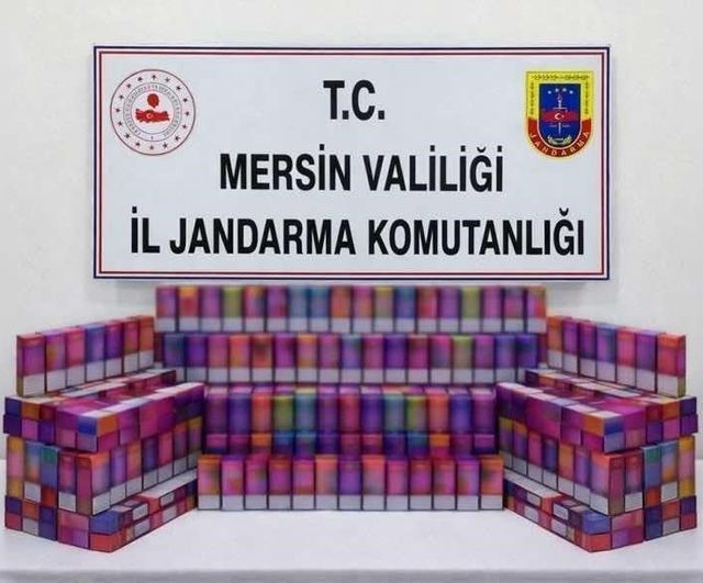 Mersin'de 650 Kaçak Elektronik Sigara Ele Geçirildi, 1 Kişi Gözaltında