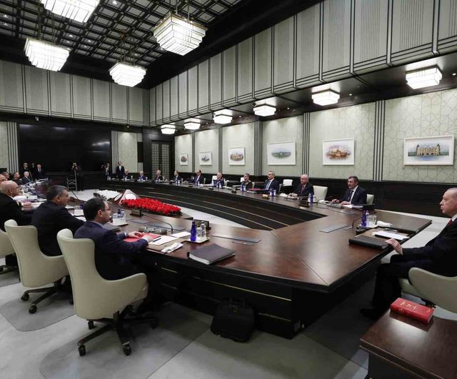 Milli Güvenlik Kurulu, Cumhurbaşkanı Erdoğan Başkanlığında Toplandı