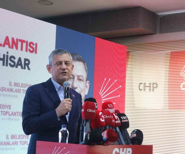 Özgür Özel: Özkan Yalım görüntüleri ve CHP’li belediyelere yönelik operasyonlara ilişkin değerlendirme