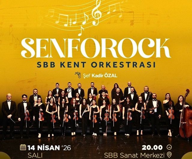 Samsun'da "Senforock": SBB Kent Orkestrası 14 Nisan'da Ücretsiz Konser Verecek