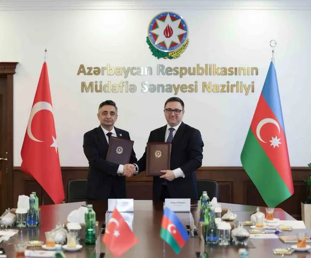 Savunma Sanayii Başkanlığı ile Azerbaycan Savunma Sanayisi Başkanlığı arasında iş birliği sözleşmesi imzalandı
