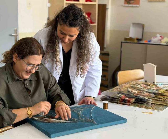 Siverek'te sıfır atık bilinci el sanatları kurslarıyla yaygınlaşıyor
