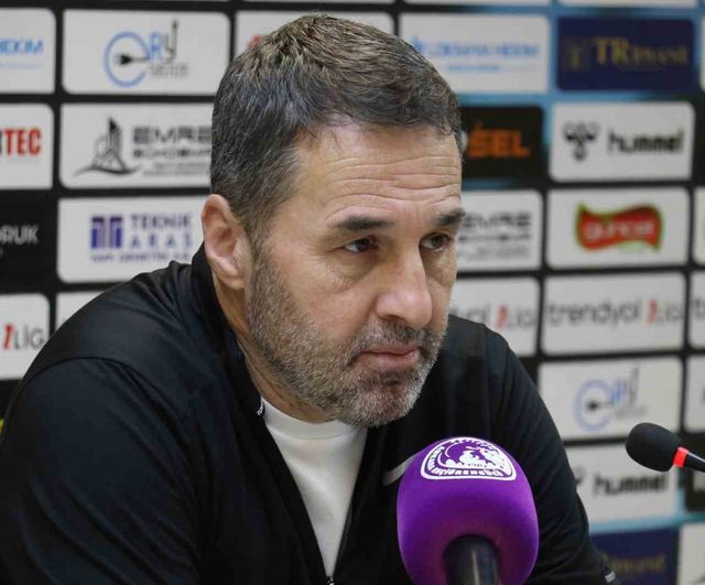 Yalçın Koşukavak: Oyuncularımın özverili oyunu Vanspor FK galibiyetinde belirleyiciydi