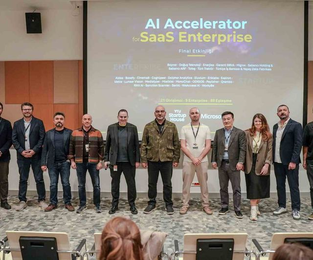 YTU Startup House ve Microsoft Türkiye iş birliğiyle 21 girişim kurumsal yapay zeka projeleri geliştirdi