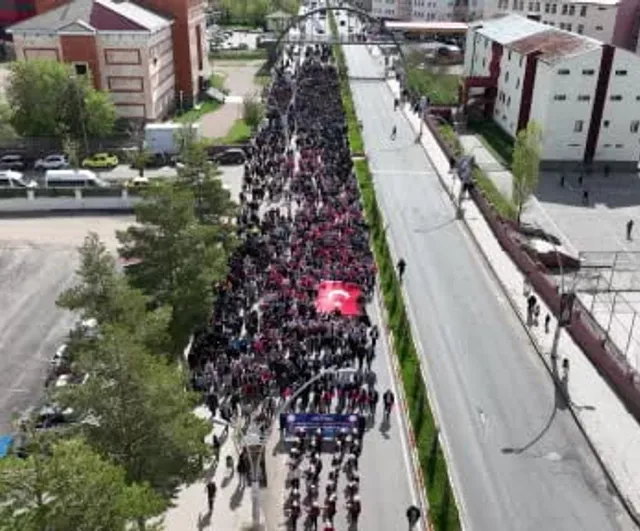 Ağrı'da 8. 'Bilim Dolu Günler Bilim Şenliği' törenle başladı