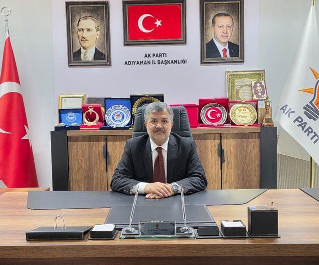AK Parti Adıyaman İl Başkanı Ekrem Çadır'dan Kurban Bayramı Mesajı
