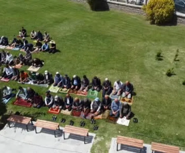 Aksaray Sultanhanı’nda yağışlar için şükür duası yapıldı