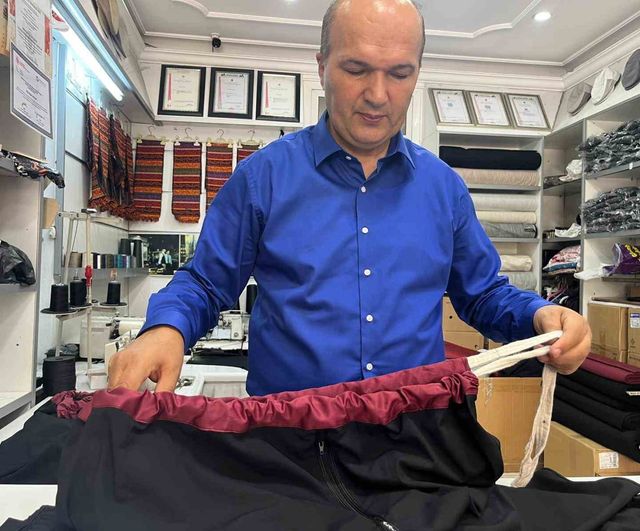 Alanya'da 36 Yıldır Şalvar Geleneğini Yaşatan Terzi Ali İhsan Arslan