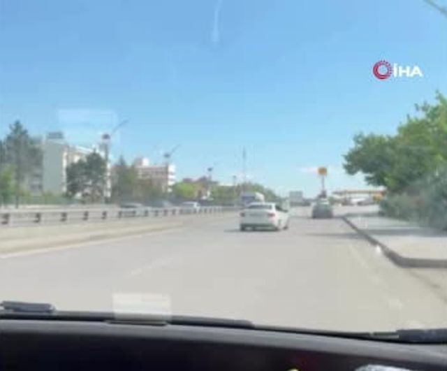 Ankara Gölbaşı'nda kurbanlık dana sahibinden kaçtı, vatandaşlar yakalamaya çalıştı