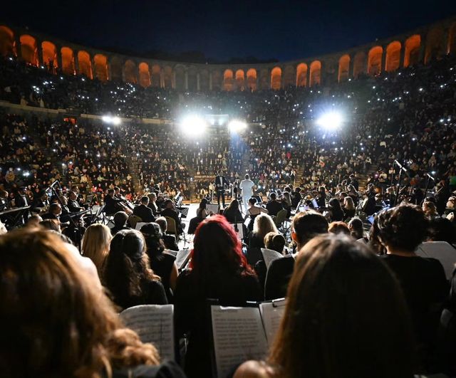 Aspendos’ta ‘Kökten Geleceğe Maarif Yolcuları’ konseri: 170 öğretmenin performansı