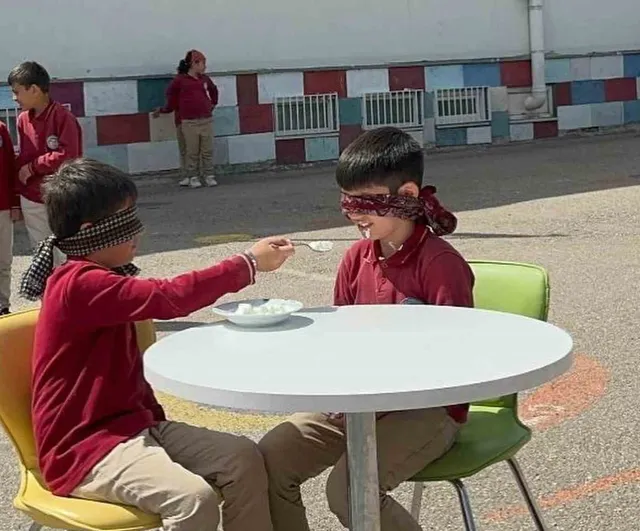 Aydıntepe Şehit Oktay Altuntaş İlkokulu'nda Yardımseverlik İstasyonları Koşu Oyunları düzenlendi