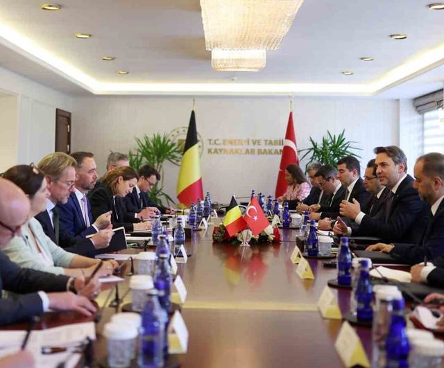 Bakan Bayraktar, Belçika Başbakan Yardımcısı Maxime Prevot ile enerji iş birliğini görüştü