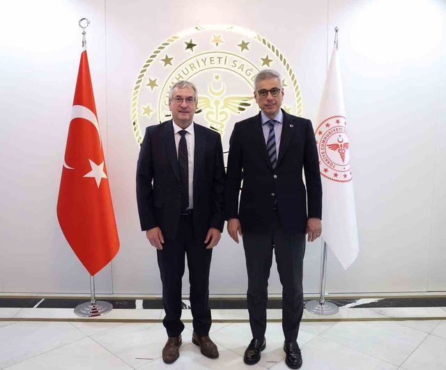 Bakan Memişoğlu, Belçika Valonya Başkan Yardımcısı Pierre‑Yves Jeholet ile sağlık iş birliğini görüştü