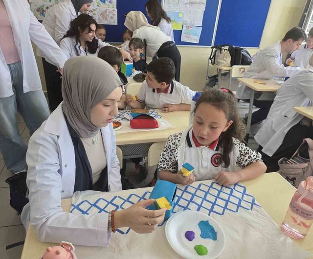Balıkesir Üniversitesi ile Fatih İlkokulu'nda Uygulamalı Çevre Eğitimi