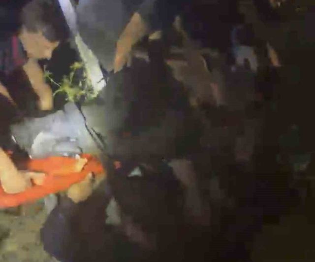 Batman'da İluh Deresi'ne düşen vatandaş itfaiye tarafından kurtarıldı