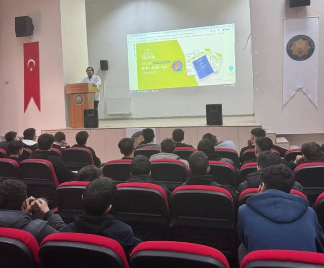 Bayburt Anadolu İHL’de sıfır atık ve sürdürülebilir tüketim eğitimi