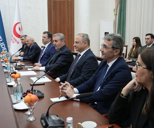 BBP heyeti Özbekistan'da iş birliği görüşmeleri gerçekleştirdi