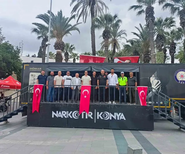 Bodrum'da 'Narko tır' konuşlandırıldı: Yapay zekâ destekli eğitim ve ihbar sistemleri tanıtıldı