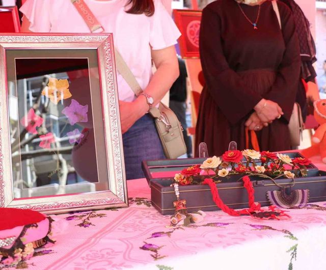 Bolu’da kadınların el emeği İzzet Baysal Caddesi’nde sergilendi