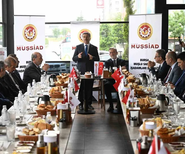 BTSO Başkanı Burkay MUŞSİAD Üyeleriyle Buluştu: Ortak Akıl ve Dayanışma Vurgusu