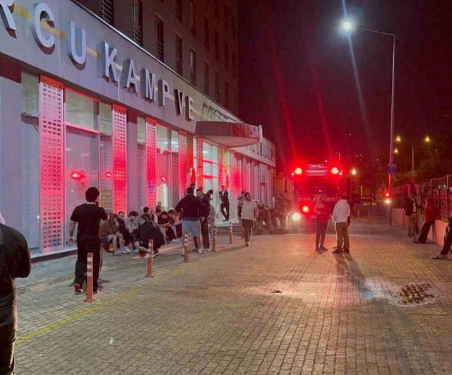 Bursa'da TOHM Sporcu Kamp ve Eğitim Merkezi'nin sauna bölümünde yangın söndürüldü