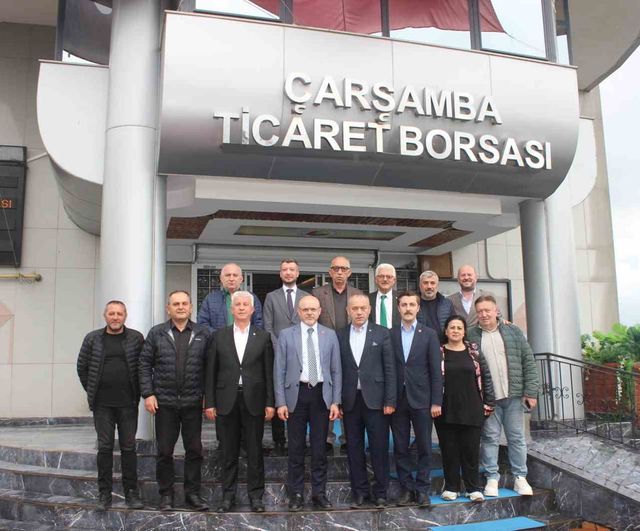 Çarşamba’da fındığın stratejik önemi: ÇTB ile CHP heyeti üreticinin sorunlarını görüştü