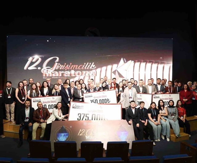Düzce'de 12. Girişimcilik Maratonu tamamlandı: 375 bin TL ödül dağıtıldı