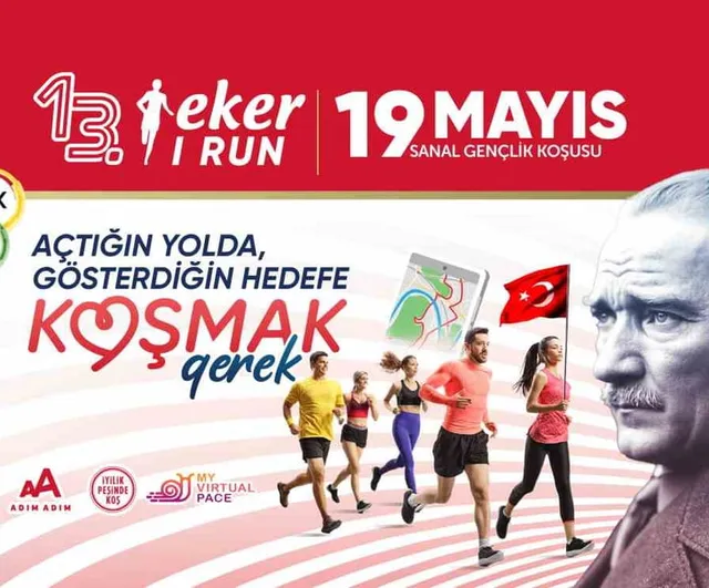 Eker I Run 19 Mayıs Sanal Gençlik Koşusu başladı