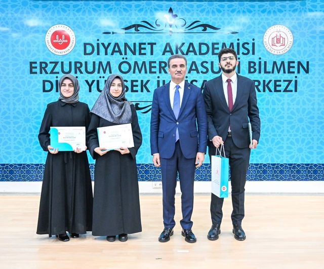 Erzurum Ömer Nasuhi Bilmen Dini Yüksek İhtisas Merkezi dördüncü dönem mezunlarını verdi