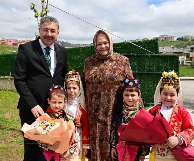 Eskişehir’de kamu kaynaklarıyla yapılan Nene Hatun Anaokulu hizmete açıldı