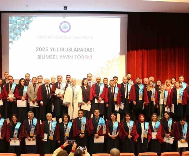 ESOGÜ’den Q1–Q3 Kategorilerinde Uluslararası Yayın Yapan Akademisyenlere Teşekkür Töreni