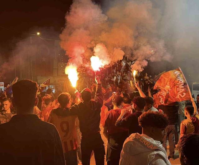 Galatasaray’ın şampiyonluğu Adıyaman’da coşkuyla kutlandı