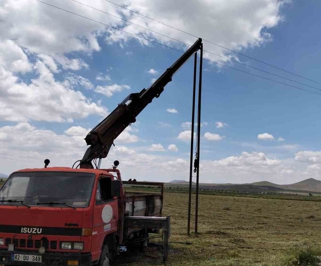 Karapınar'da sulama kuyusunda elektrik çarpması: 3 kişi yaralandı